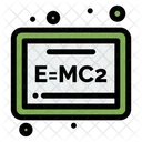 Formula De Einstein Emc Fisica Icono