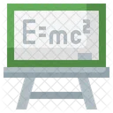 Formula De Einstein Formula Cientifica Emc 2 Icono