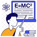 Formula Fisica Formula Energetica Ciencia Icono