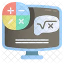 Science Math Calculation Icon