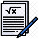 Fórmula matemática  Icono
