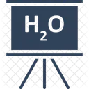 Formula Quimica Quimica Da Agua H 2 O Ícone