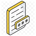 Formulaire De Commentaires Papier Document Icône