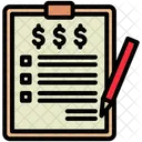 Formulaire Taxe Remboursement Icône