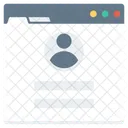 Formulario Login Login De Usuario Ícone