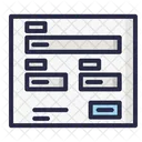 Formulario Site Pagina Da Web Ícone