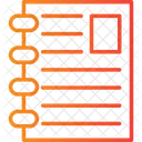 Formulario Nota Bloc De Notas Icon