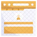 Formulario de perfil en línea  Icon