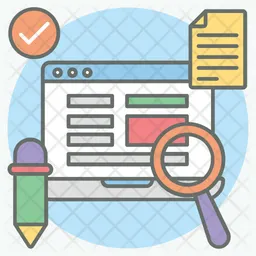 Formulario en linea  Icono