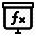 Formule Equation Mathematiques Icône
