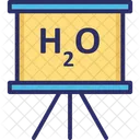 Formule Chimique Chimie De Leau H 2 O Icon