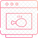 Forno Cozinha Microondas Ícone