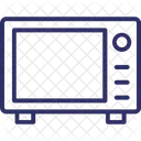 Forno Microondas Eletrodomestico Ícone