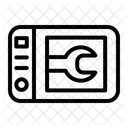 Forno De Microondas Conserto De Eletrodomesticos Dispositivo Eletrico Ícone