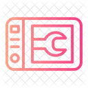 Forno De Microondas Conserto De Eletrodomesticos Dispositivo Eletrico Ícone