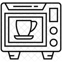 Forno De Microondas Microondas Eletrodomesticos Ícone