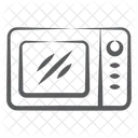 Forno De Microondas Eletrodomestico Eletronicos Ícone