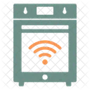 Forno Inteligente Iot Micro Ondas Ícone