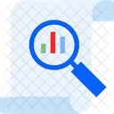 Forschung Analyse Diagramm Symbol