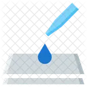 Forschung Mikroskop Objekttrager Symbol