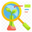 Forschung Labor Okologie Symbol