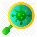 Forschung Coronavirus  Symbol