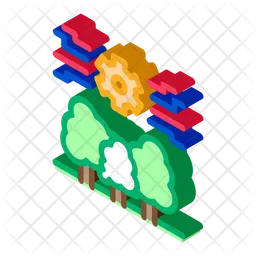 Forstmaschinen  Symbol