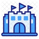 Fortress Castle Palace Icon