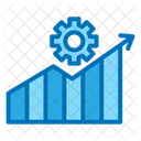 Fortschritt Geschaft Prozess Icon