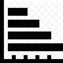 Fortschritt Balken Diagramm Symbol