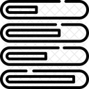 Balken Infografik Fortschritt Symbol