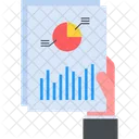 Bericht Analyse Kreisdiagramm Symbol