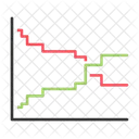 Fortschritt Diagramm Status Symbol