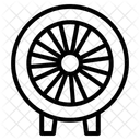 Fortune Wheel Gambling Wheel Icon