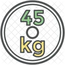 Forty Five Kg Icon
