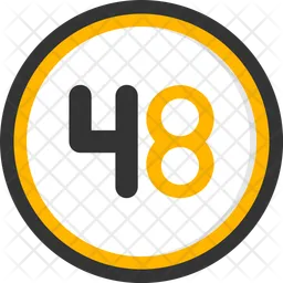 Forty eight  Icon