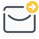 Forward Mail Email Icon