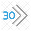 Forward Arrow Direction Icon