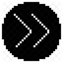 Forward Side Pixel Art Icon