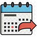 Forward Date  Icon