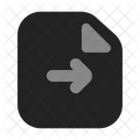 Forward Document Icon