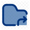 Forward Folder Share Folder Arrow Icon