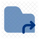 Forward folder  Icon