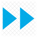 Fast Forward Multimedia Icon