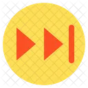 Fast Forward Seek Button Media Player Icon