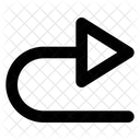 Forward Arrow Next Icon