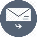 Email Envelope Forward Icon