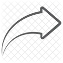 Forward Transfer Right Side Arrowhead Icon