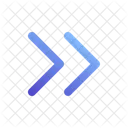 Forward Arrows Navigation Icon