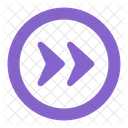 Forward Advance Fast Forward Icon